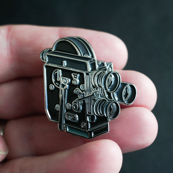 16mm Camera Enamel Pin