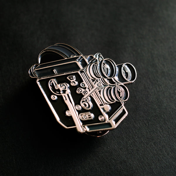 16mm Camera Enamel Pin