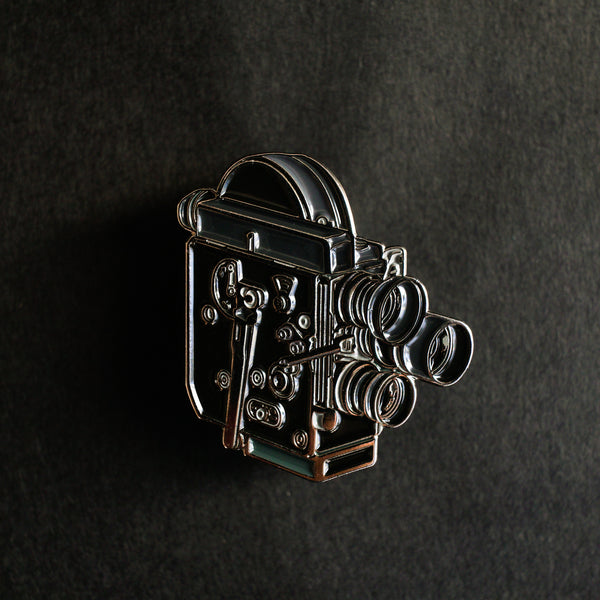 16mm Camera Enamel Pin