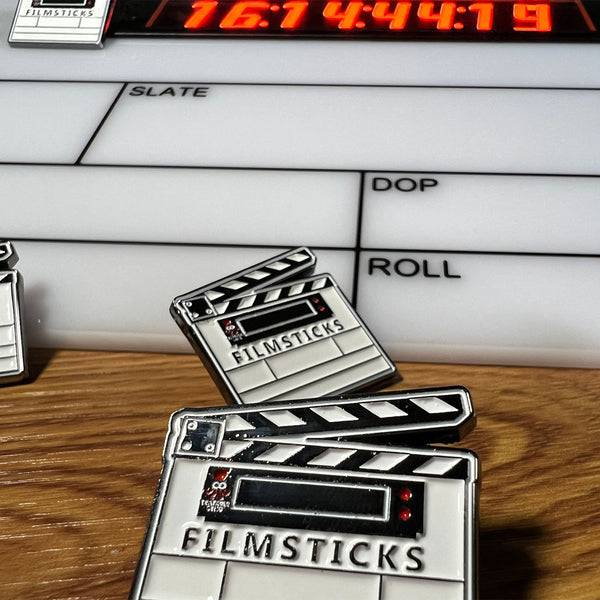 Filmsticks Digital Slate Enamel Pin