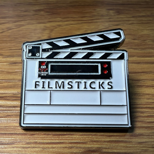 Filmsticks Digital Slate Enamel Pin