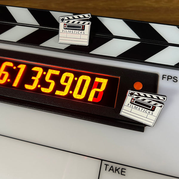 Filmsticks Digital Slate Enamel Pin