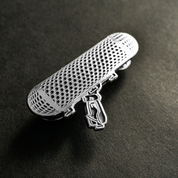 Microphone Enamel Pin